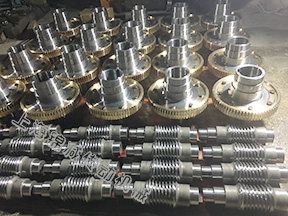 拉矯機減速機用平面二次包絡環(huán)面蝸桿蝸輪