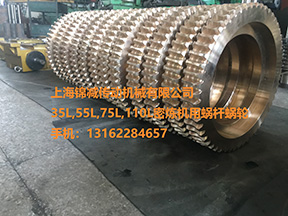 密煉機用蝸桿蝸輪